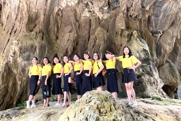 hệ thống thác nước ở Cổng Trời Đông Giang