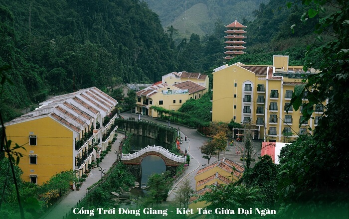 Bản đồ khu du lịch Cổng Trời Đông Giang
