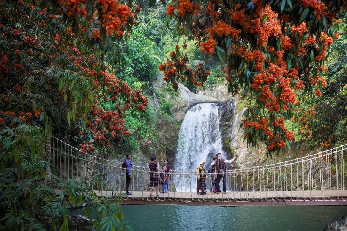 Bản đồ khu du lịch Cổng Trời Đông Giang