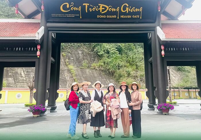 Bản đồ khu du lịch Cổng Trời Đông Giang