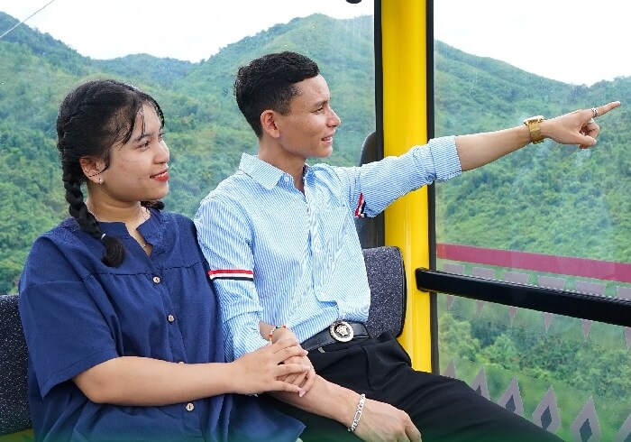 Cáp treo Cổng Trời Đông Giang