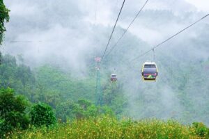 Cáp treo Cổng Trời Đông Giang