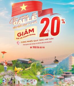 Cổng Trời Đông Giang tung gói ưu đãi giảm 20% giá vé vô cổng