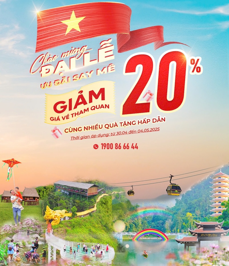 Cổng Trời Đông Giang tung gói ưu đãi giảm 20% giá vé vô cổng