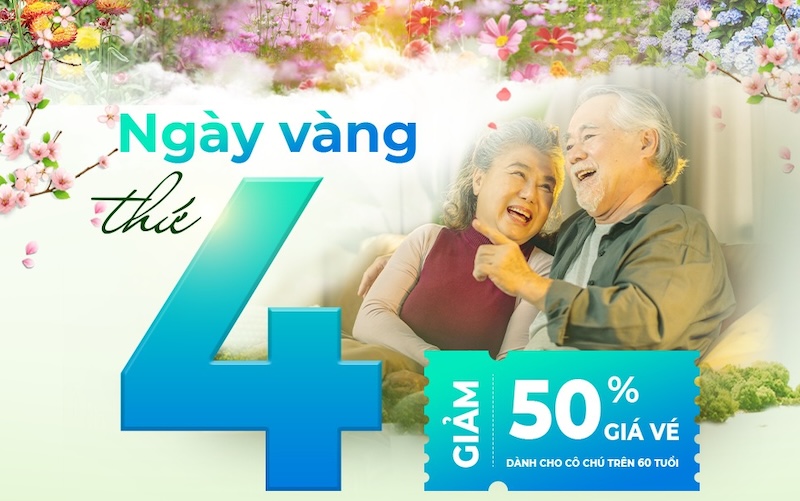Cổng Trời Đông Giang giảm 50% giá vé cho người trên 60 tuổi vào thứ 4 hàng tuần