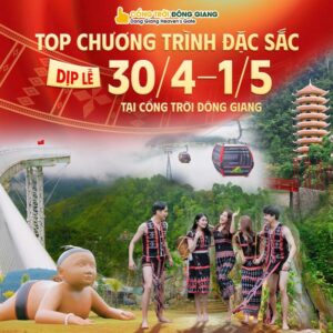 Lễ hội rộn ràng quà ngập tràn tại Cổng Trời Đông Giang