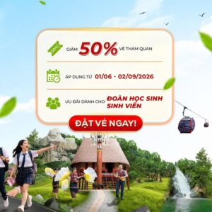 Ưu đãi đến 50% cho đoàn học sinh và sinh viên đi Cổng Trời Đông Giang