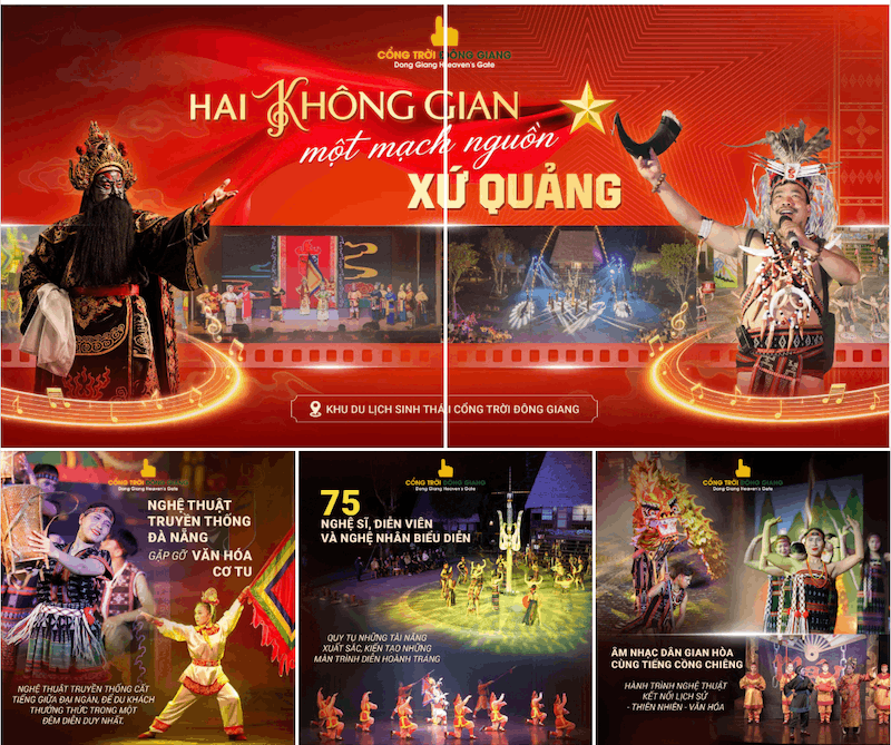 Chỉ tổ chức 1 đêm duy nhất ngày 2/9/2026 tại Cổng Trời Đông Giang